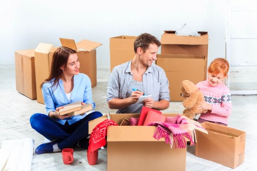 Van service prepared for a small office move in Marylebone