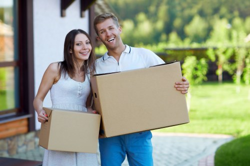 Furniture loading and transport for a Marylebone move