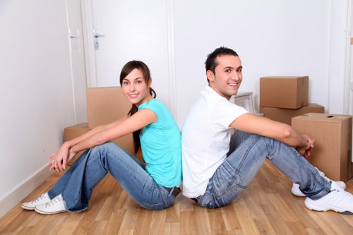 Office packing and relocation preparation for a Marylebone move