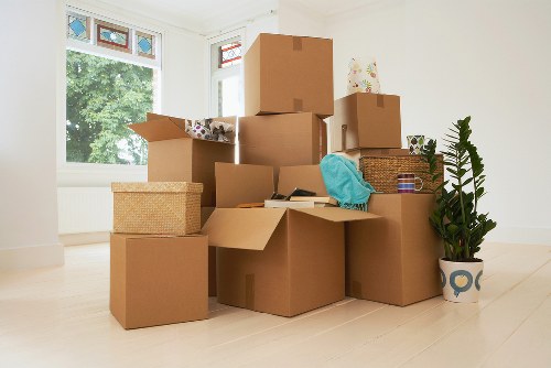 Packing and loading furniture for a Marylebone flat move