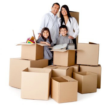 Careful handling of boxes and furniture during a central London removal